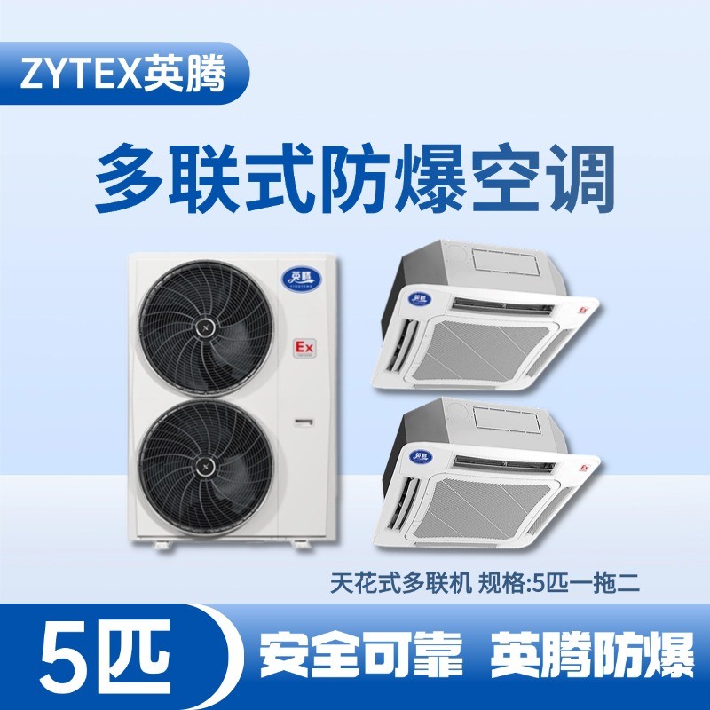 BKF-120-Ex(12D) 防爆多聯(lián)式空調(diào)天花式一拖二 油站儲(chǔ)藏庫(kù)使用